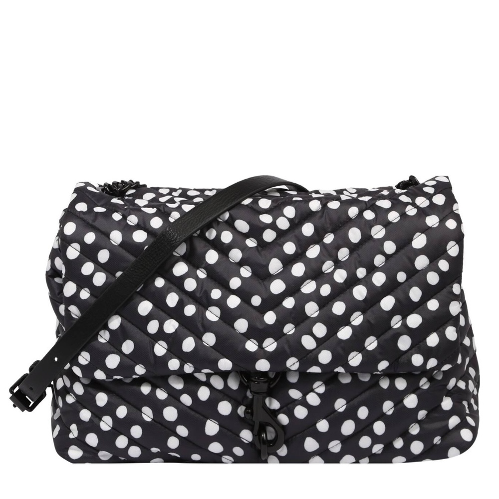 Rebecca Minkoff Edie Nylon Shoulder Bag - Polka Dot